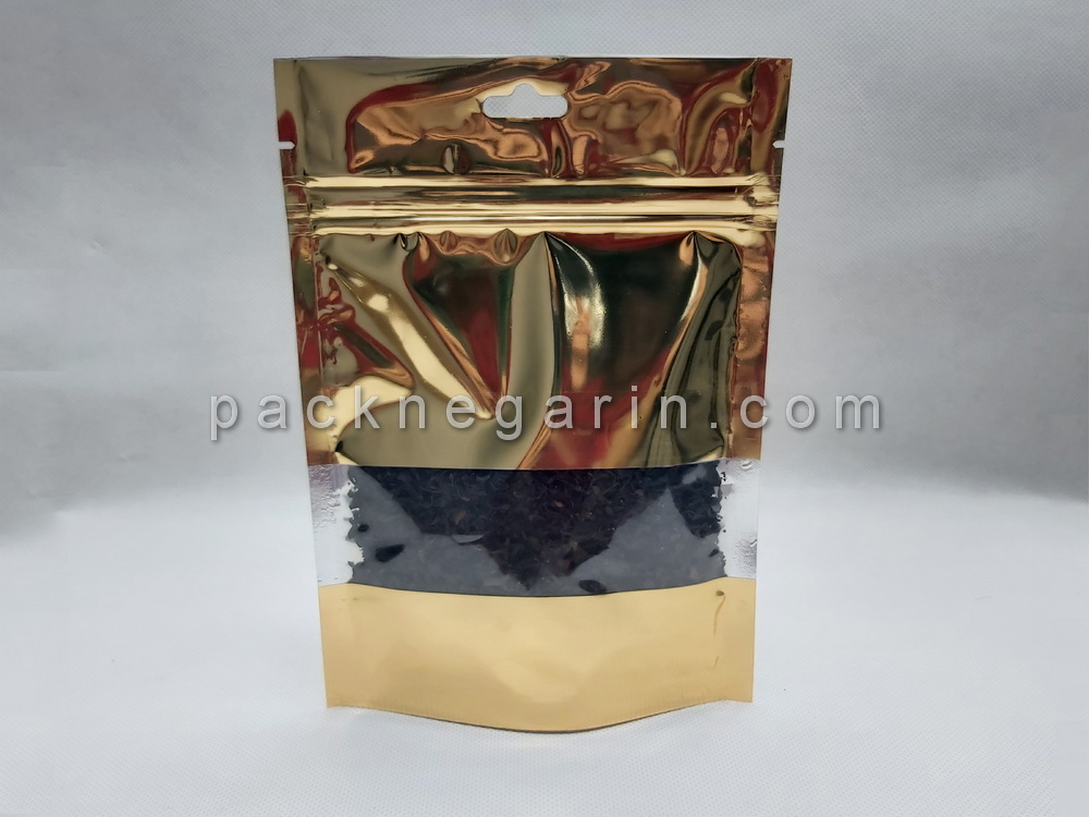 پاکت متالایز پنجره دار